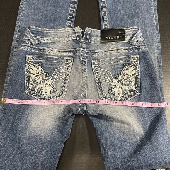 BNWOT VIGOSS RHINESTONE EMBELLISHED CHELSEA BOOT 26 ORIGINAL OWNER PRICE FIRM - Picture 11 of 13